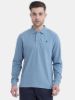 Image de Polo manches L maille piquée  unité -  S BLEU