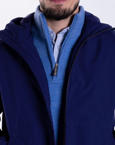 Image de Veste coupe-vent capuche unité -  M MARINE