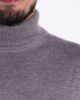 Image de Pull col roulé cahemire unité -  M TAUPE