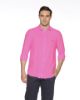 Image de Chemise lin ML unie unité -  4 XL FUCHSIA