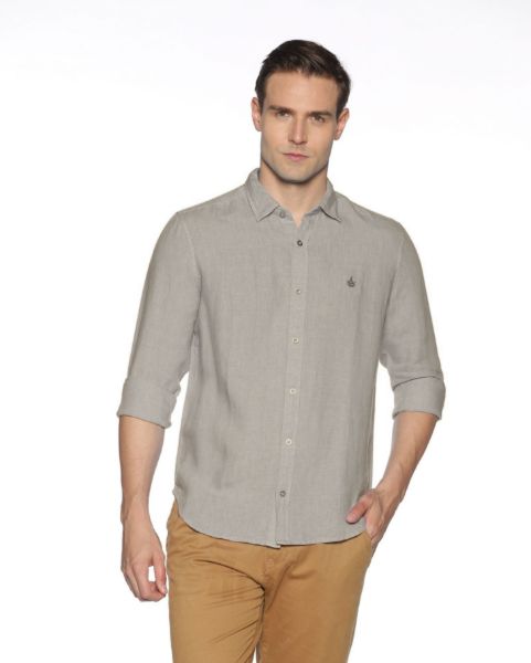 Image de Chemise lin ML unie unité -  M NATUREL