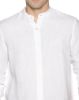 Image de Chemise lin col Mao unité -  2 XL BLANC