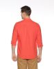 Image de Chemise lin col Mao unité -  L MANDARINE