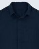 Image de Chemise en lin MCourtes unité -  L BLEU NUIT