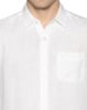 Image de Chemise en lin MCourtes unité -  4 XL BLANC