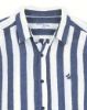Image de Chemise lin larges rayures unité -  L MARINE