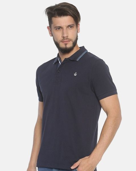 Image de polo Harper petit logo unité -  2 XL MARINE/ BLANC