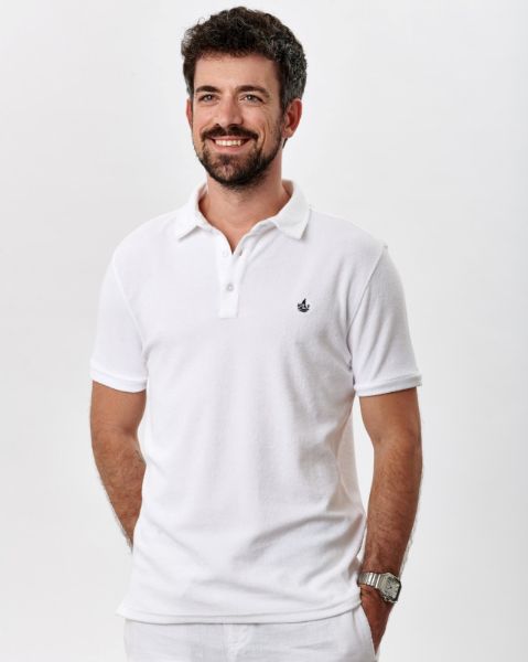 Image de polo éponge unité -  XL BLANC