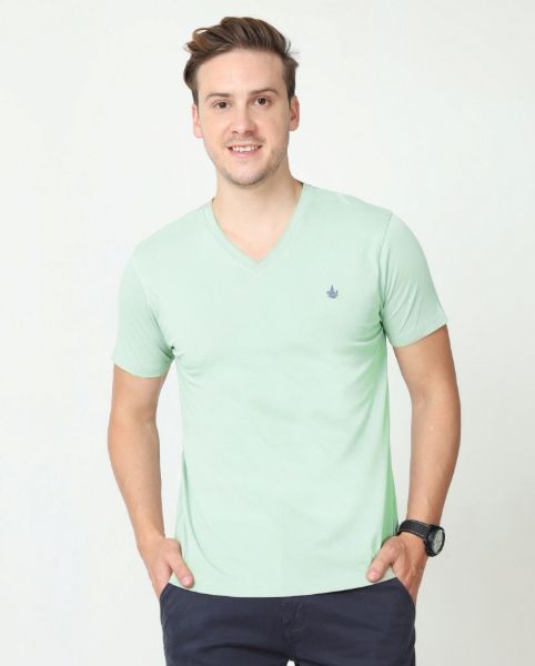 Image de T shirt col V unité -  4 XL AQUA
