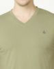 Image de T shirt col V unité -  4 XL KAKI