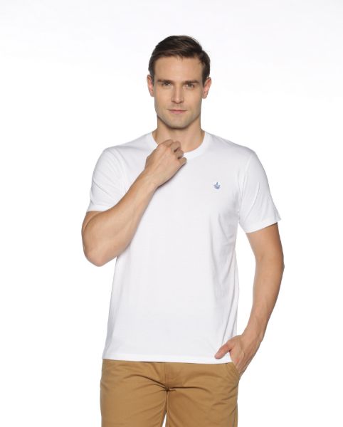 Image de T shirt col rond unité -  2 XL BLANC