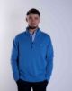 Image de Pull coton demi zip unité -  2 XL COBALT