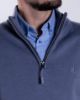Image de Pull coton demi zip unité -  L ARDOISE