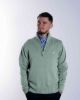 Image de Pull coton demi zip unité -  M CELADON