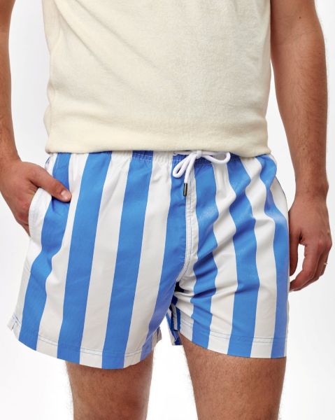 Image de MAILLOT Homme larges rayures unité -  XL CIEL