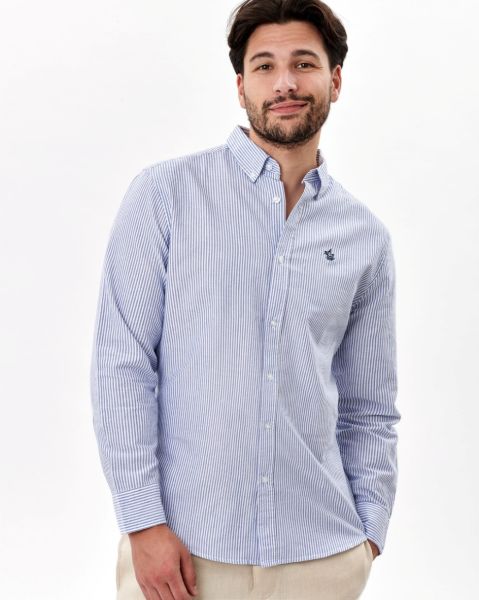 Image de Chemise Oxford rayée fine pack 16p( 18.00 €/p ) -  Pack Campus