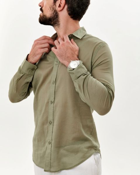 Image de Chemise voile de coton ML  unité -  4 XL KAKI