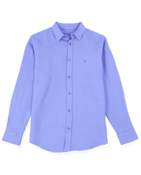 Image de Chemise lin ML unie unité -  M LILAS