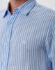 Image de Chemise en lin Rayée unité -  4 XL CIEL