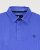 Image de Sweat col polo unité -  XL COBALT