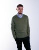 Image de Pull col V cahemire unité -  XL KAKI