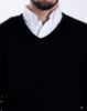 Image de Pull col V cahemire unité -  L NOIR