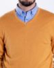 Image de Pull col V cahemire unité -  M SAFRAN