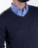 Image de Pull col V cahemire unité -  S ANTHRACITE