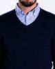 Image de Pull col V cahemire unité -  2 XL MARINE