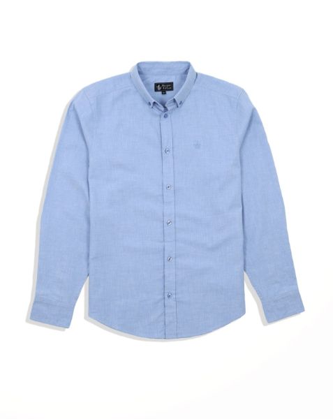 Image de Chemise 100 % coton unité -  2 XL CIEL