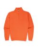 Image de Pull coton demi zip unité -  4 XL MANDARINE