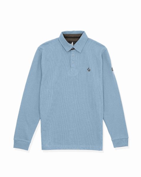 Image de Sweat col polo unité -  4 XL CIEL