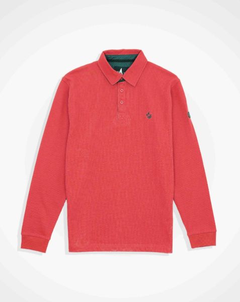 Image de Sweat col polo unité -  2 XL CORAIL
