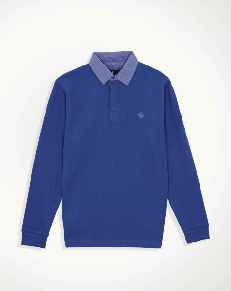 Image de Sweat col polo jeans unité -  4 XL DENIM