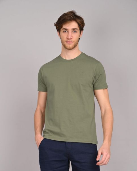 Image de T shirt col rond unité -  3 XL OLIVE
