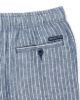 Image de Pantalon lin jog. rayé unité -  L MARINE