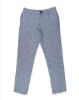 Image de Pantalon lin jog. rayé unité -  L MARINE