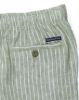 Image de Pantalon lin jog. rayé unité -  S OLIVE
