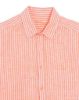 Image de Chemise en lin Rayée unité -  3 XL ORANGE
