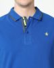Image de polo Harper petit logo unité -  M COBALT