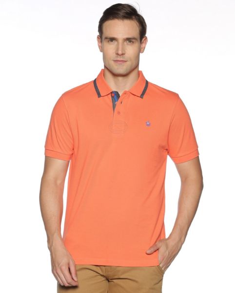 Image de polo Harper petit logo unité -  4 XL MANDARINE