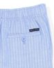 Image de Bermuda lin élastiqué jog rayé unité -  2 XL CIEL