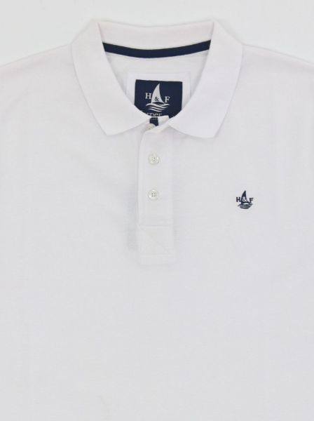 Image de Polo piqué unité -  4 XL BLANC