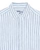 Image de Chemise lin fines rayures Cambridge unité -  2 XL MARINE