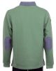 Image de Sweat col polo jeans unité -  M VERT MOUSSE