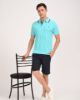 Image de polo Harper petit logo unité -  S TURQUOISE