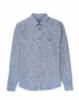 Image de Chemise lin chinée unité -  2 XL MARINE