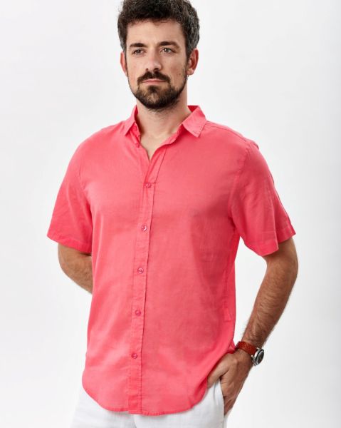 Image de Chemise voile de coton MC  unité -  L INCARNAT