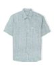 Image de Chemise lin rayée MC  unité -  XL KAKI