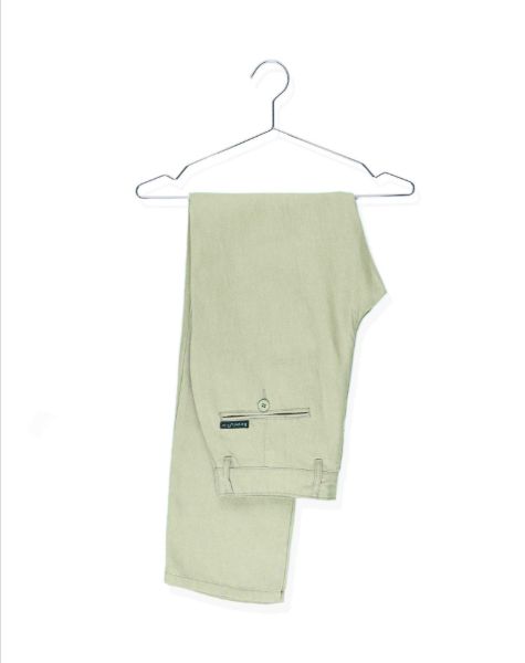 Image de pantalon lin chino unité -  42 KAKI